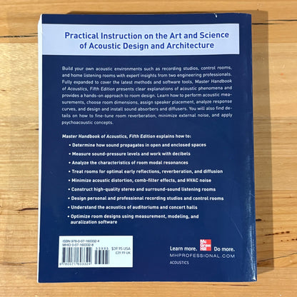 Master Handbook Of Accoustics 5th Edition GD