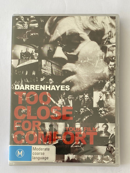 Darren Hayes Too Close for Comfort Tour DVD PAL 4 Brand New Sealed