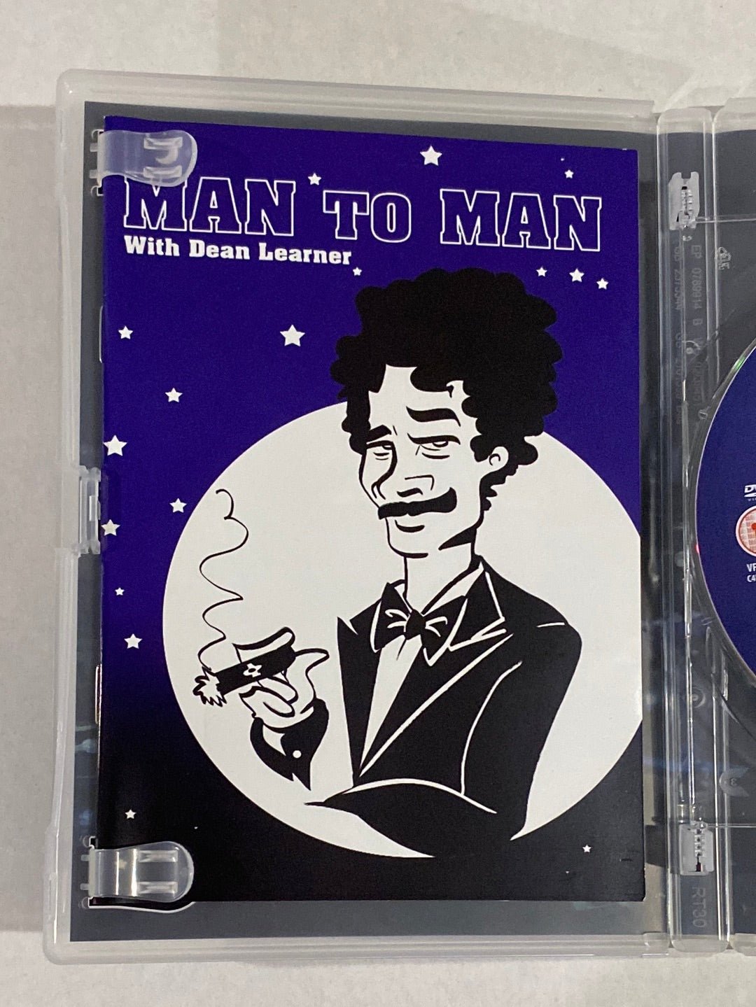 Man To Man With Dean Learner DVD Richard Ayoade Channel 4 Comedy PAL 2 VGC