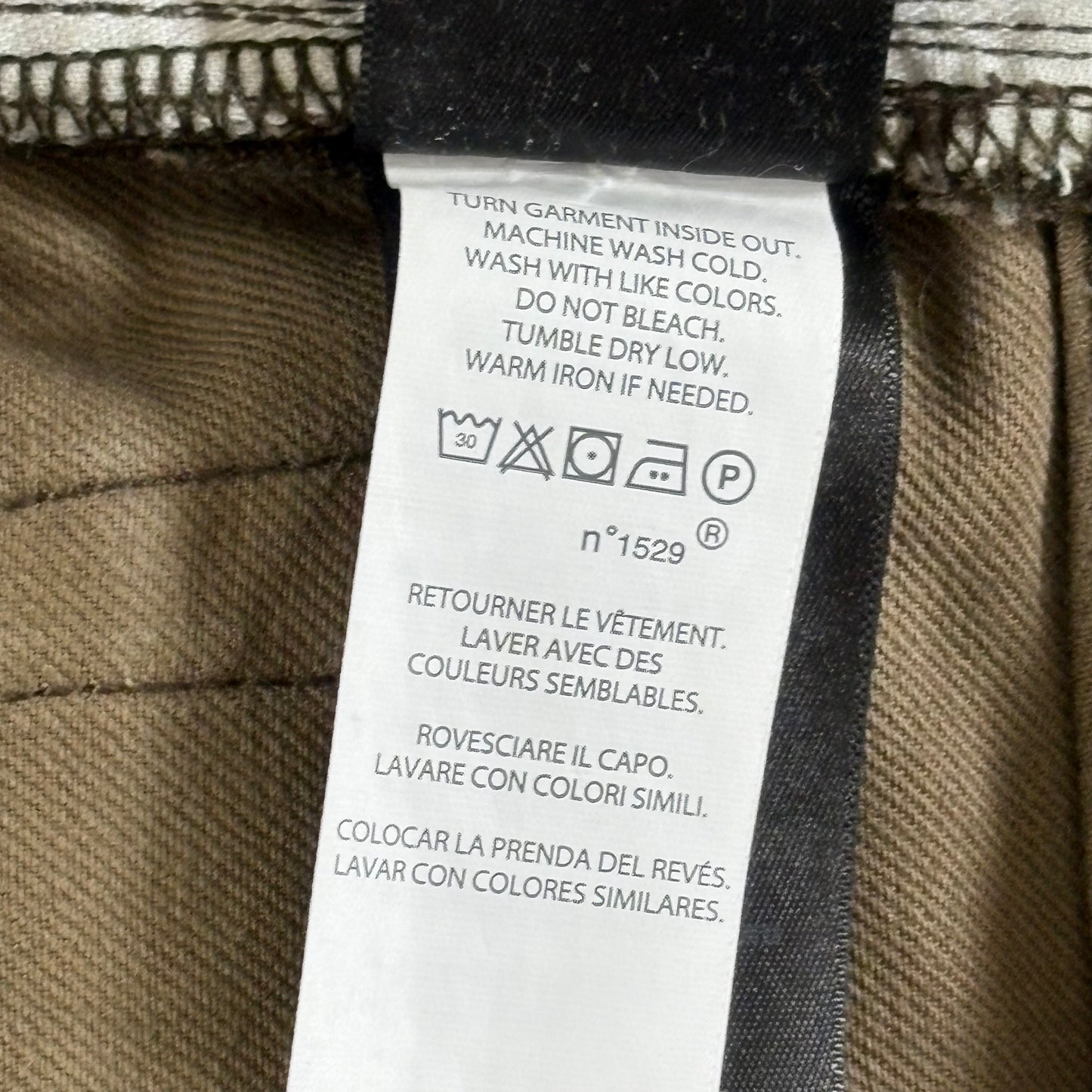 Polo Ralph Lauren Cargo Pants Camoflauge Pattern Mens Sz 82A Button Fly