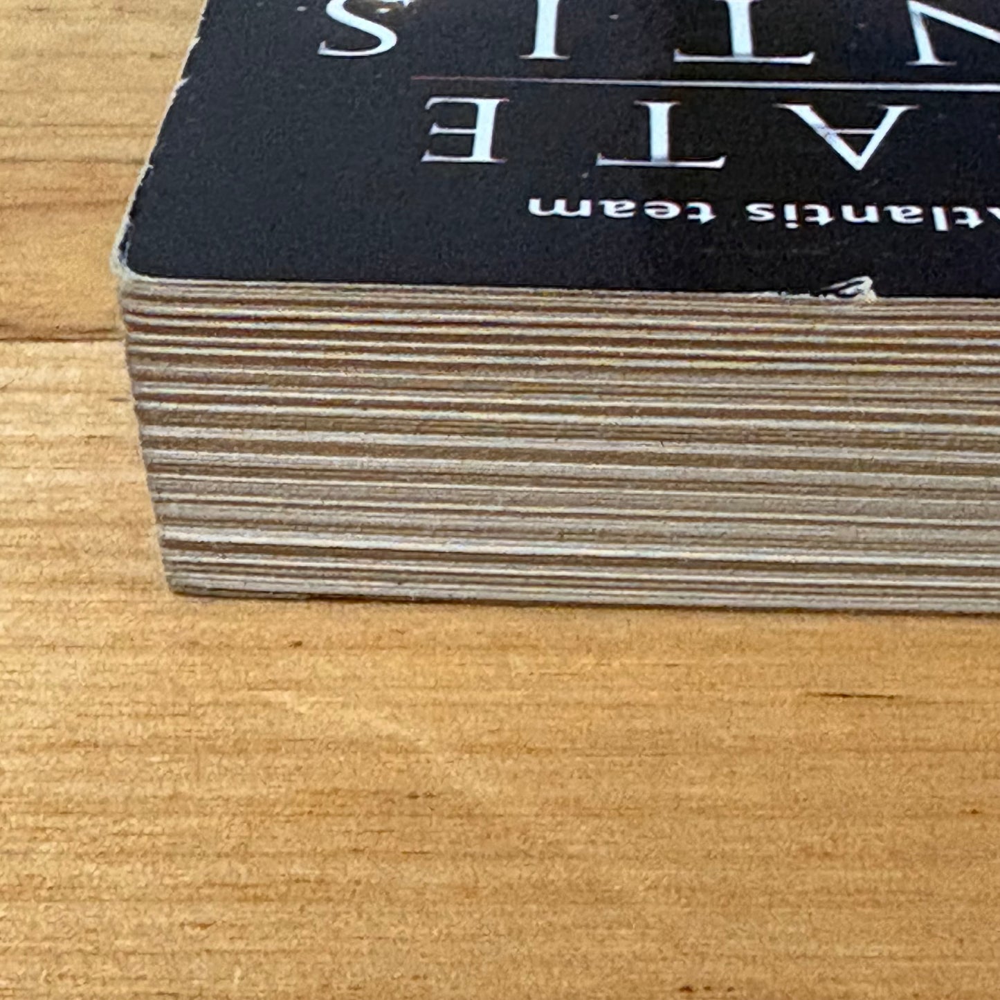 Stargate Atlantis Brimstone Wilson & Macomber Paperback Sci-Fi 2010 GD