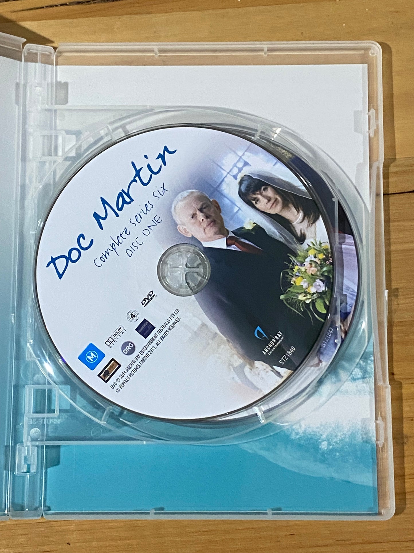 Doc Martin Complete Series Six DVD Martin Clunes PAL 4 2-Disc VGC