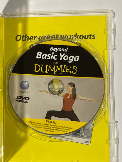 Basic Yoga Workout For Dummies with Sarah Ivanhoe DVD 2 Pack VGC