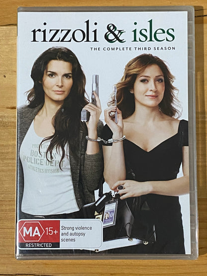 Rizzoli & Isles Complete Season 2 & 3 ­DVD 4-Disc Set PAL 4 New Sealed