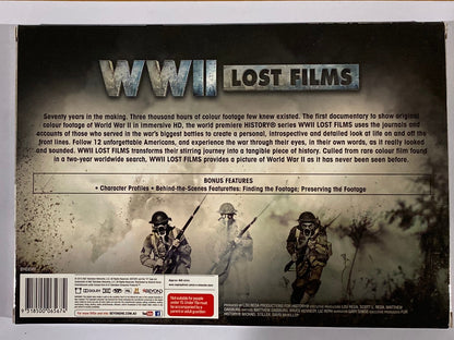 World War 2 Lost Films History Channel DVD 3-Disc Set History Channel VGC