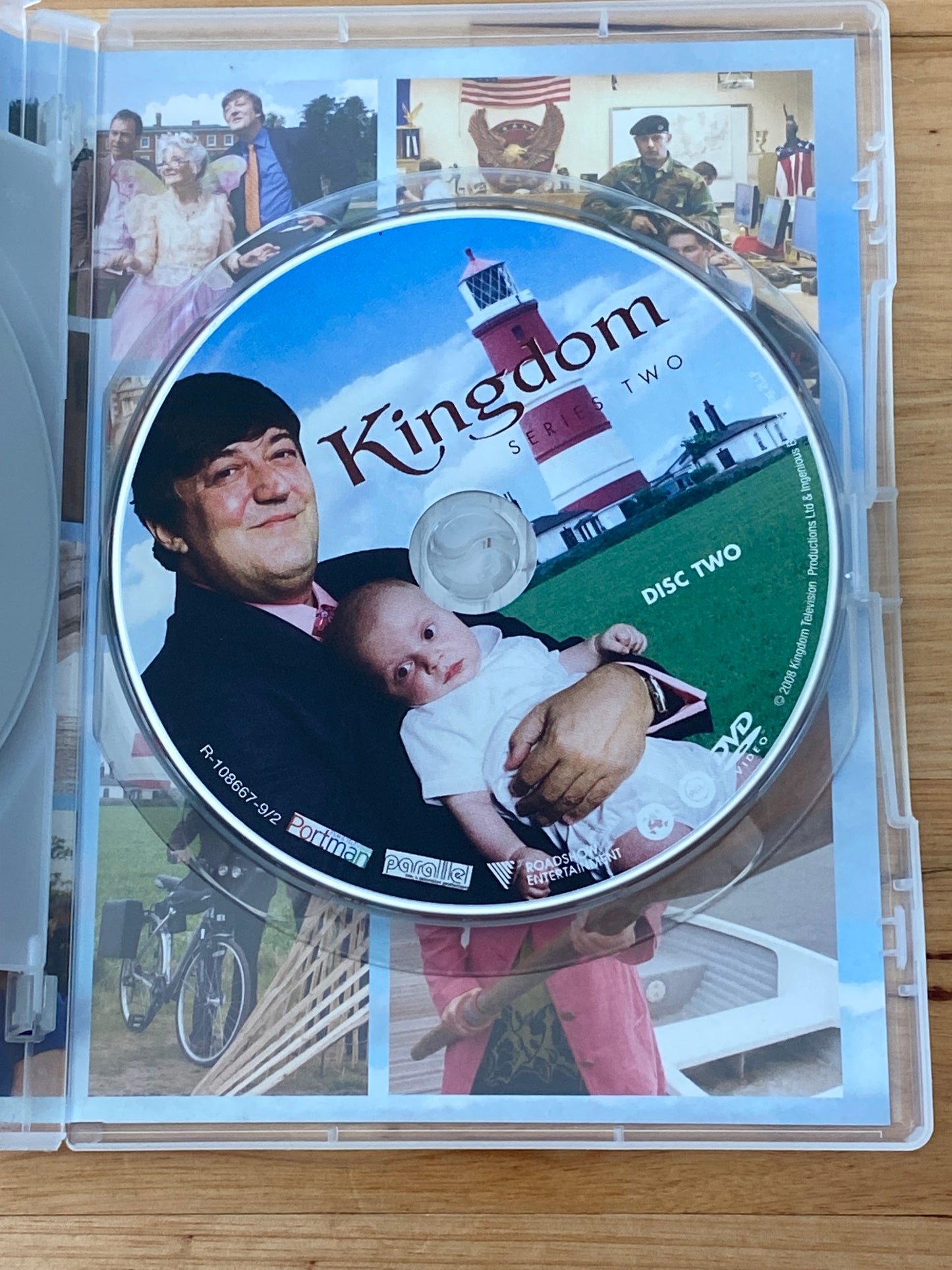 Kingdom Series 1-3 Complete Set DVD Stephen Fry BBC PAL 4 VGC