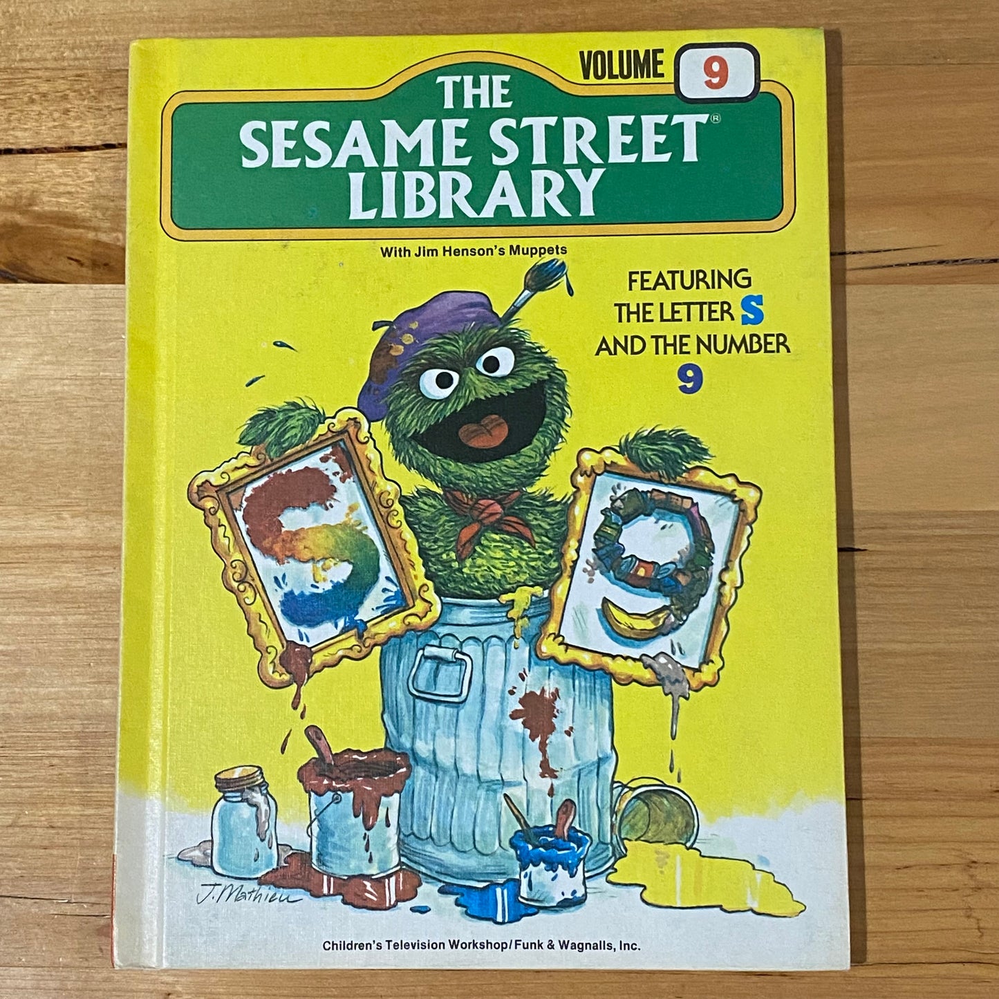 The Sesame Street Library Complete Set Jim Henson 1978-79 Hardcovers GD