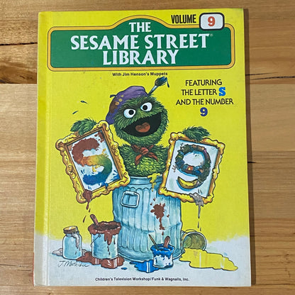 The Sesame Street Library Complete Set Jim Henson 1978-79 Hardcovers GD