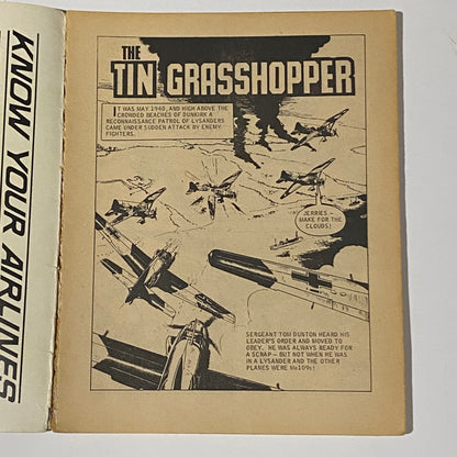 Commando War Comic #650 The Tin Grasshopper 1972