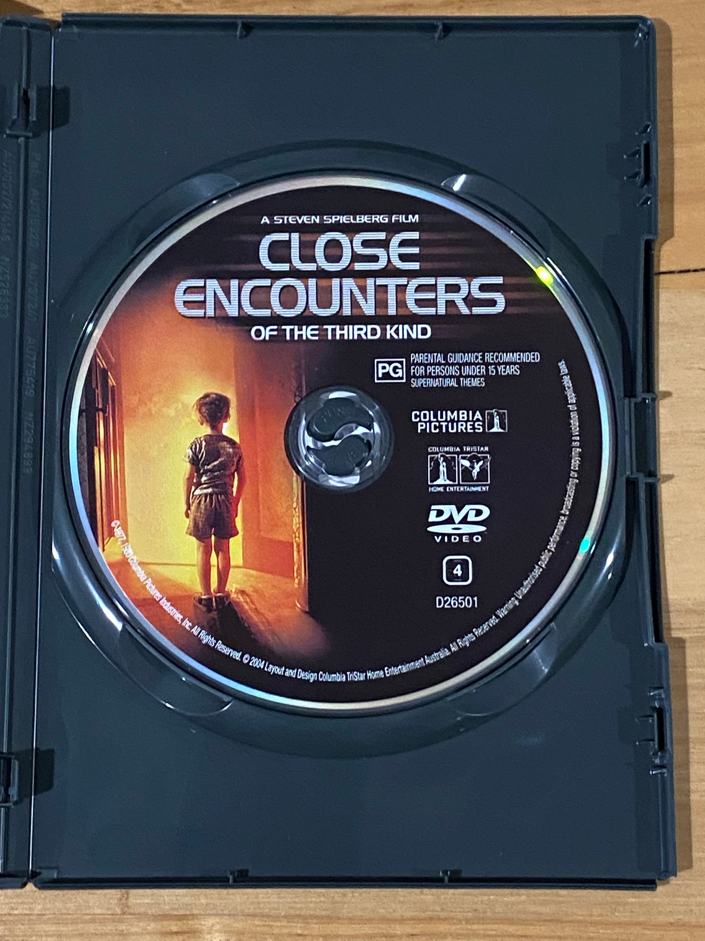 Close Encounters Of the Third Kind DVD Spielberg Sci-fi PAL 4 VGC