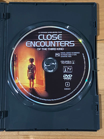 Close Encounters Of the Third Kind DVD Spielberg Sci-fi PAL 4 VGC