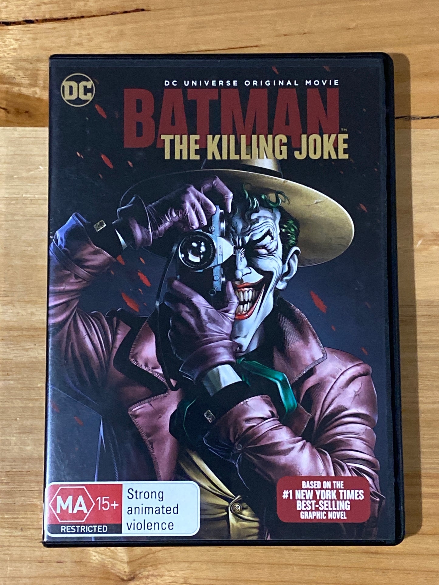 Batman The Killing Joke DVD DC Comics PAL 4 VGC