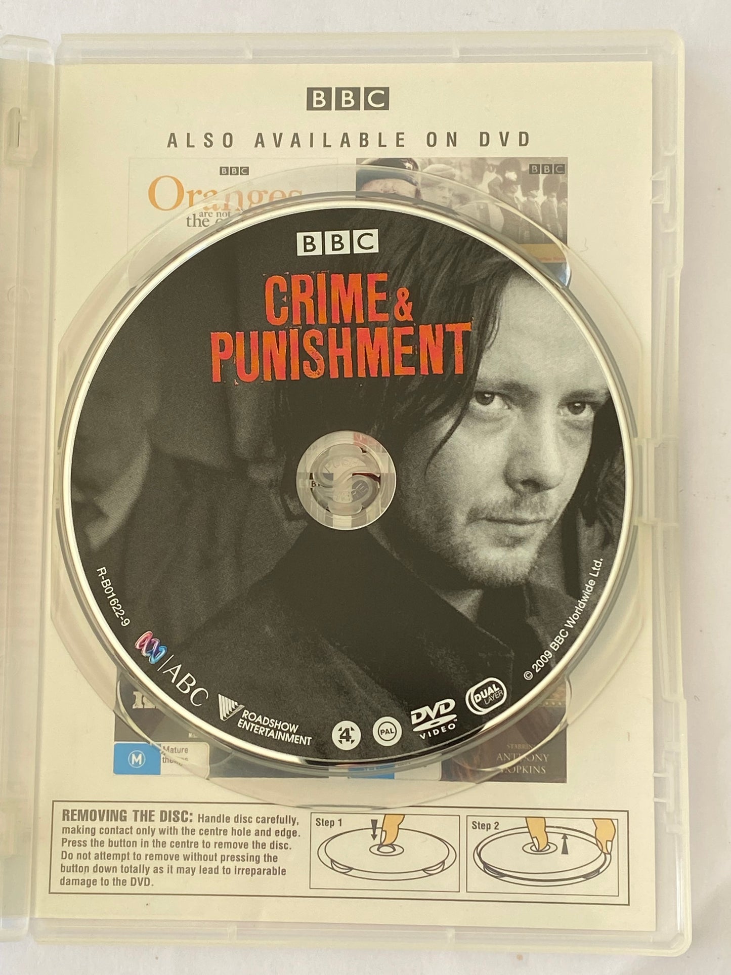 Crime and Punishment DVD BBC Adaptation John Simm PAL 4 VGC