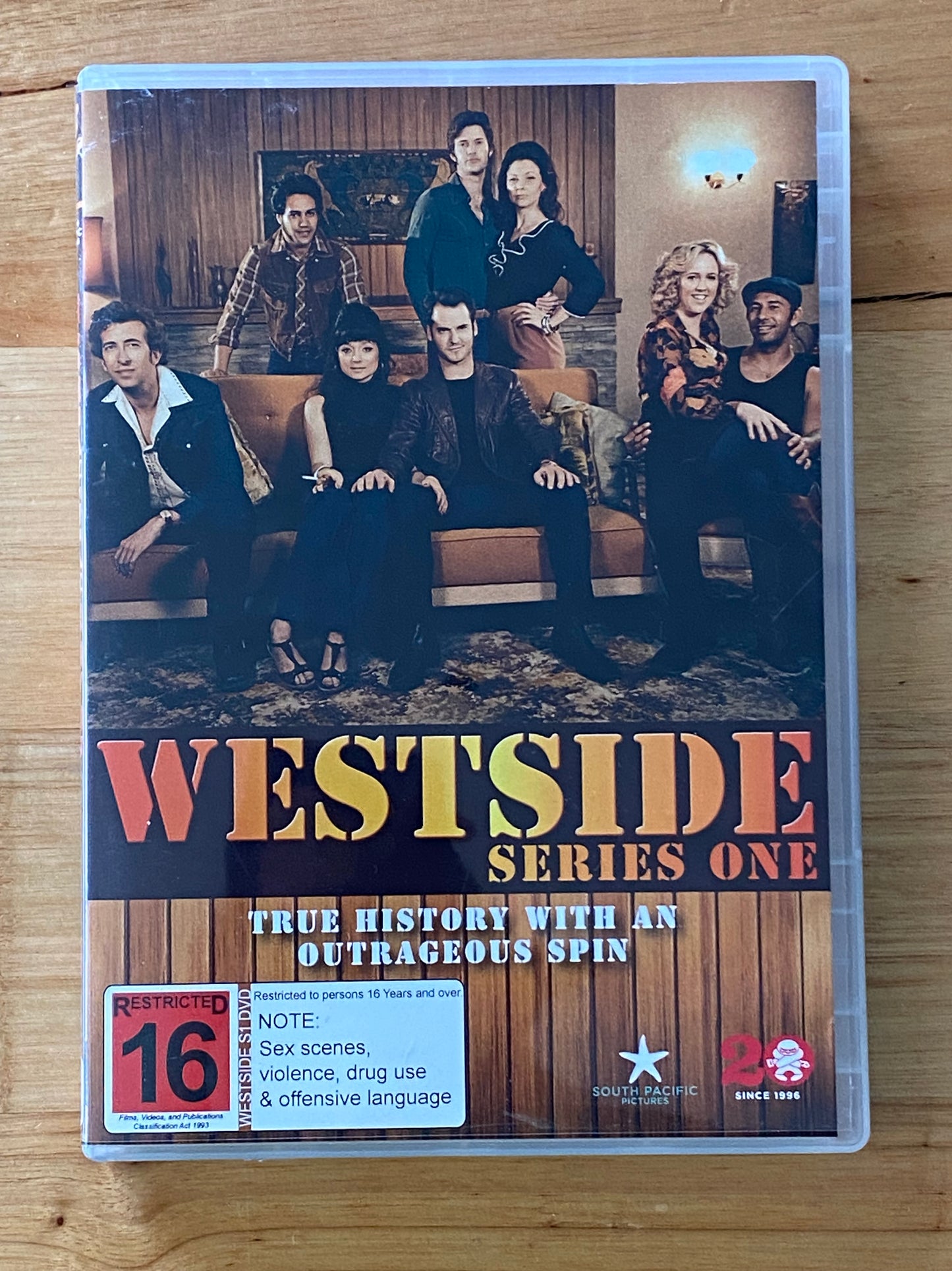 Westside Series 1 and 2 DVD New Zealand Drama PAL ALL VGC