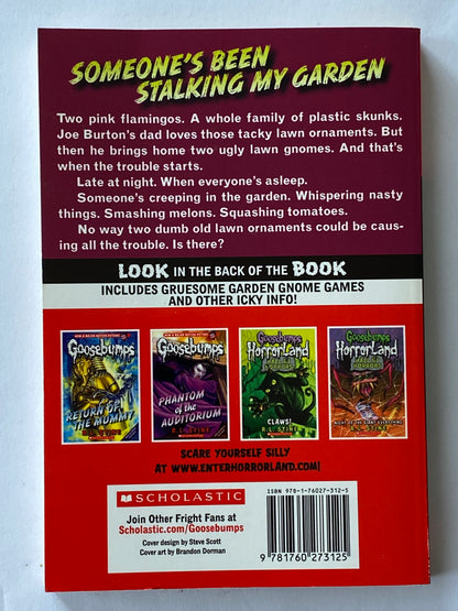 Goosebumps Revenge of the Lawn Gnomes R.L.Stine Paperback 2015 VGC