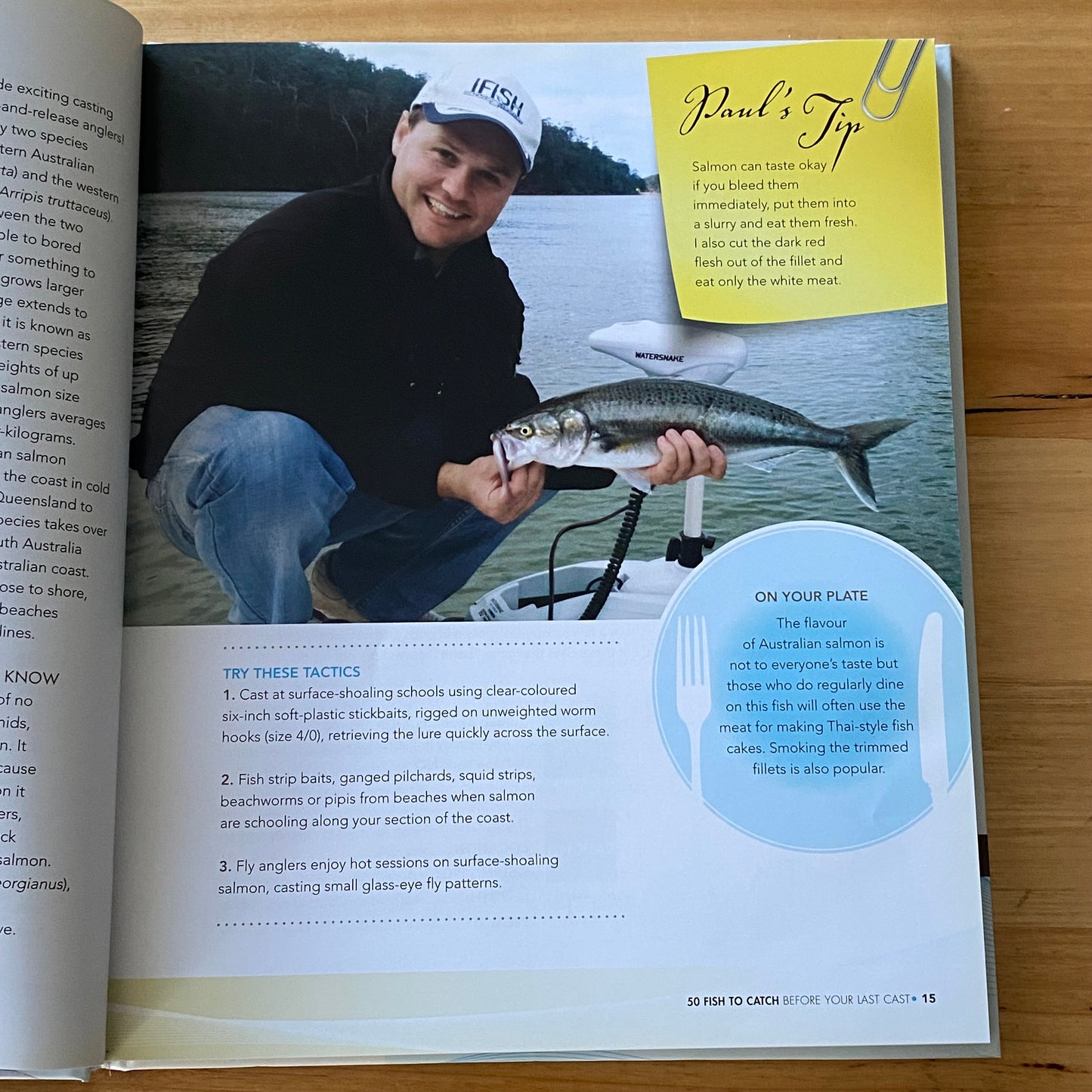 The Fisherman's Bucket List by Paul Worstelling Hardcover 2011 GD