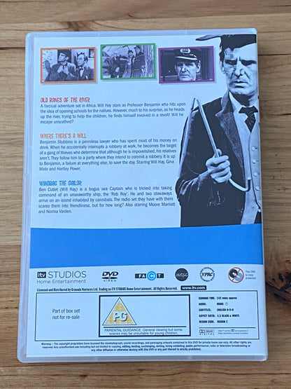 Will Hay Collection Volume 1-3 DVD UK Import 3-Disc Sets PAL 2 VGC