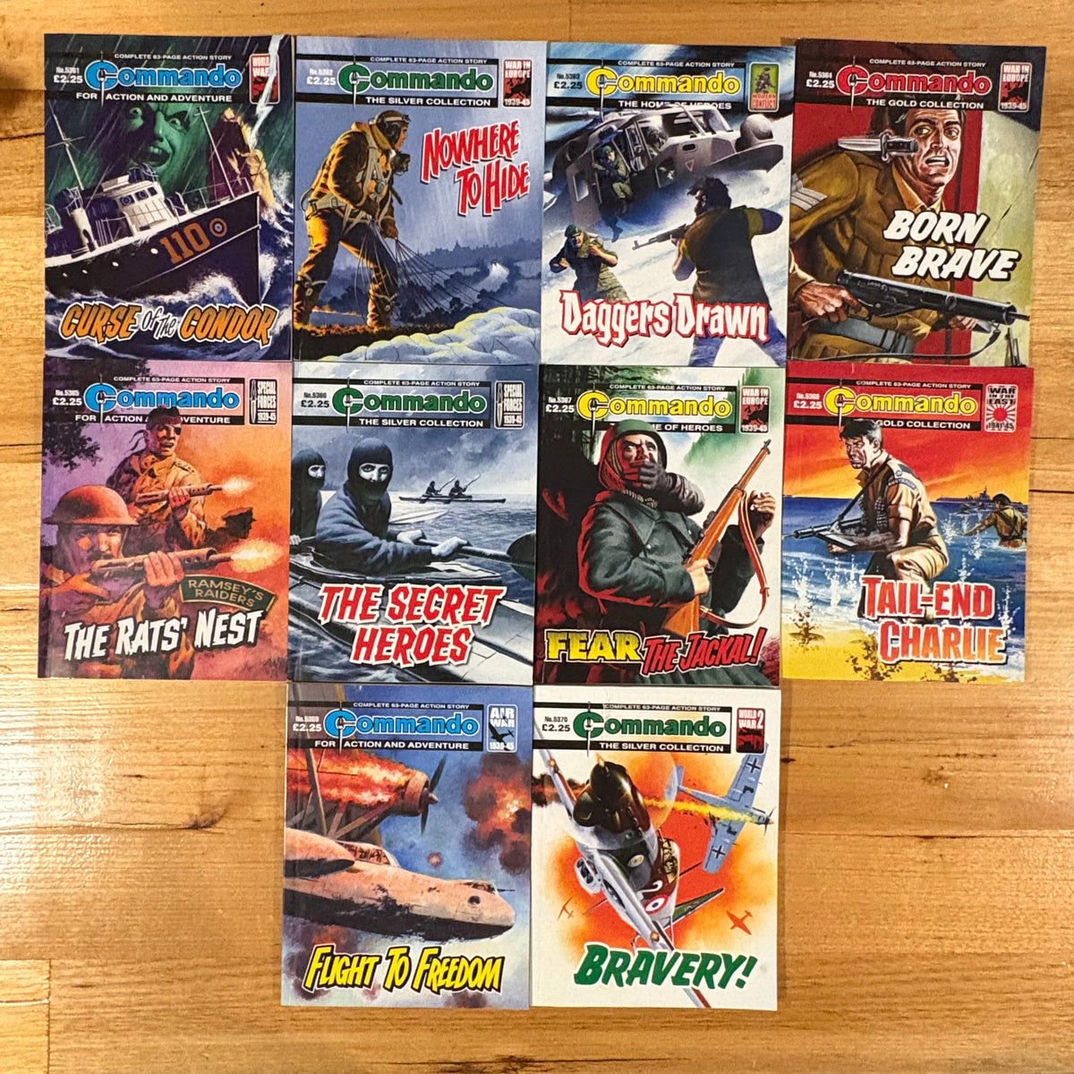 Commando War Comic Bundle x 10 Printed 2020 DC Thomson 91
