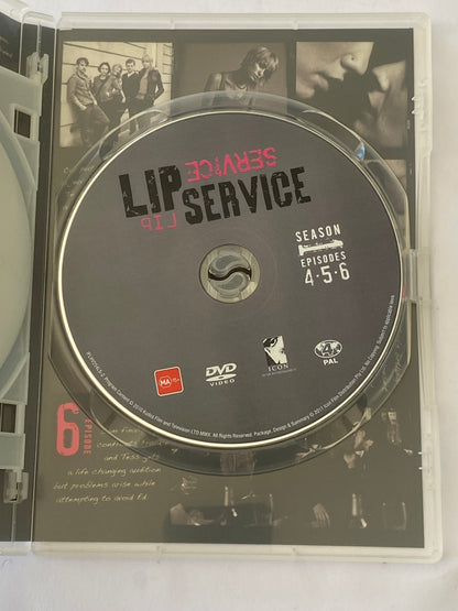 Lip Service Season 1 DVD 2-Disc Set Drama PAL 4 VGC