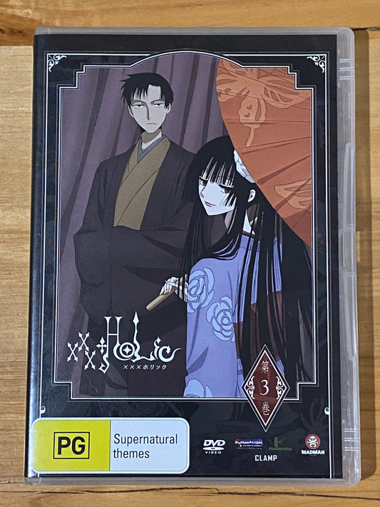 XXXHolic Third Collection DVD Anime PAL 4 VGC