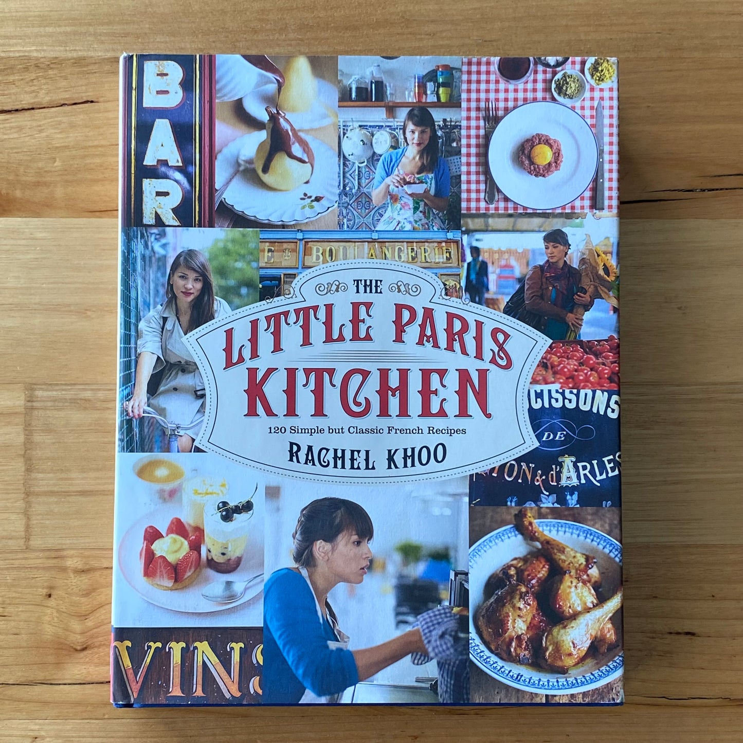 The Little Paris Kitchen by Rachel Khoo French Recipe Cookbook Hardcover 2012 GD