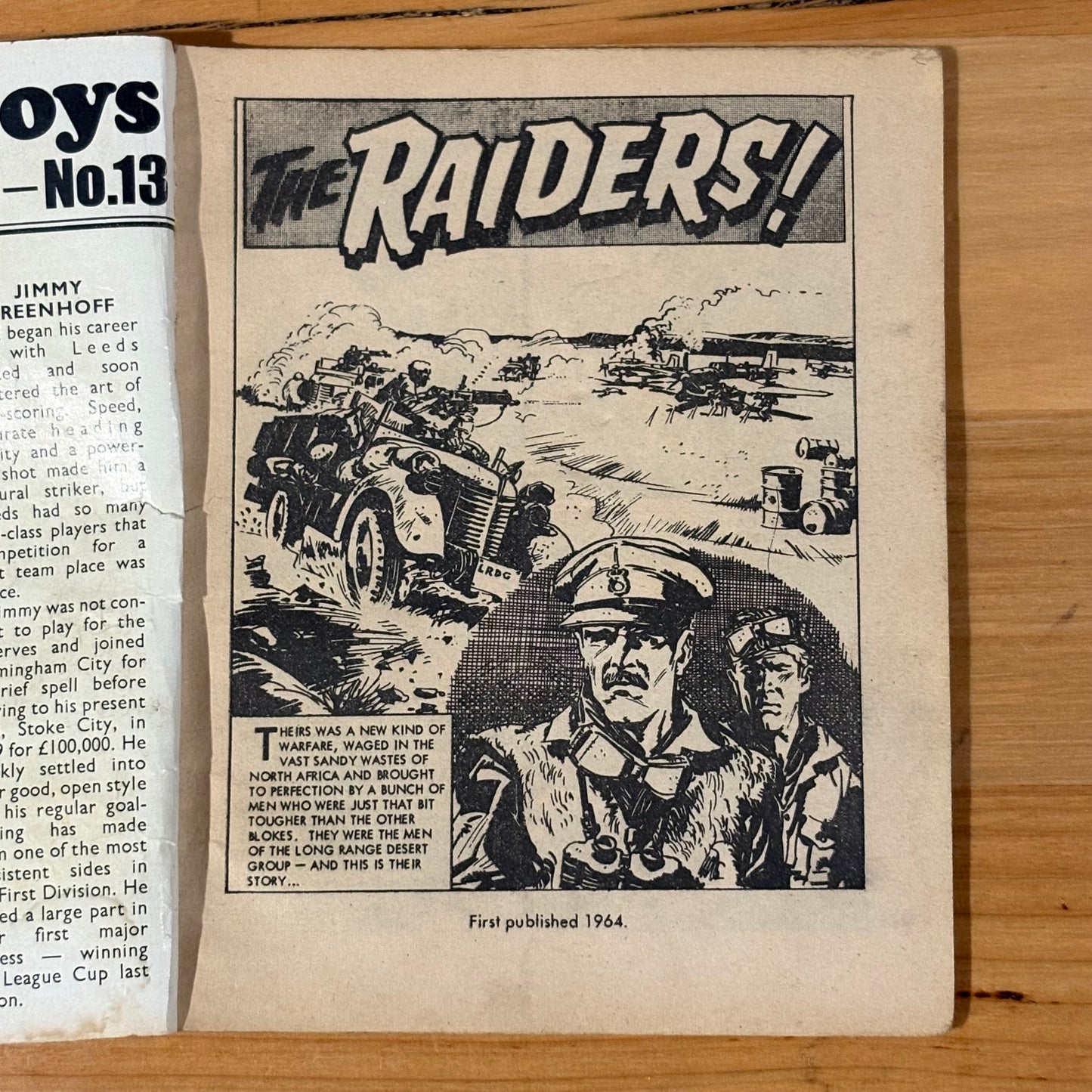 Commando War Comic #679 The Raiders 1972