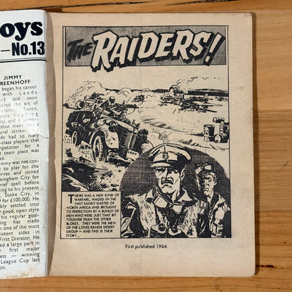 Commando War Comic #679 The Raiders 1972