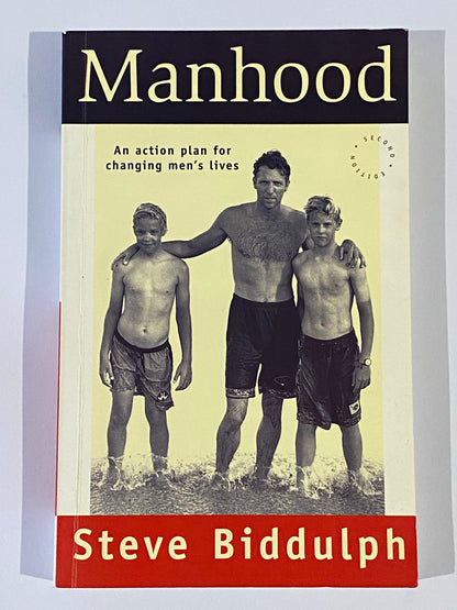 Steve Biddulph 3 Book Bundle Manhood Raising Boys VGC