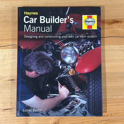 Haynes Car Builder's Manual Design a Car From Scratch Hardcover 2004 GD