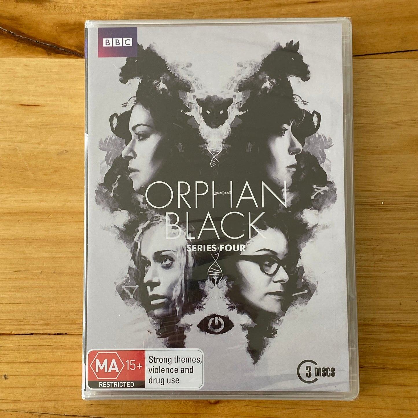 Orphan Black Series 1-5 Complete Set DVD BBC Drama PAL 4 VGC Series 4 is New
