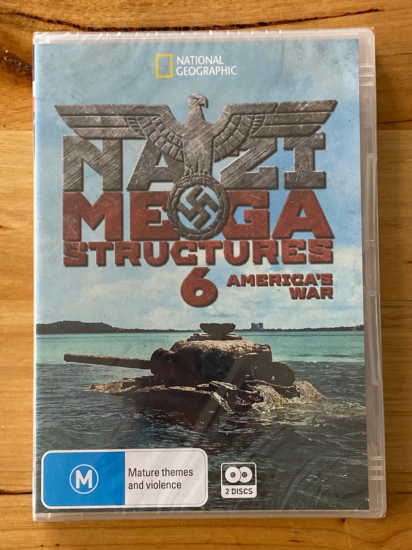 Nazi Megastructures 6 DVD National Geographic 2-Disc PAL 4 New Sealed