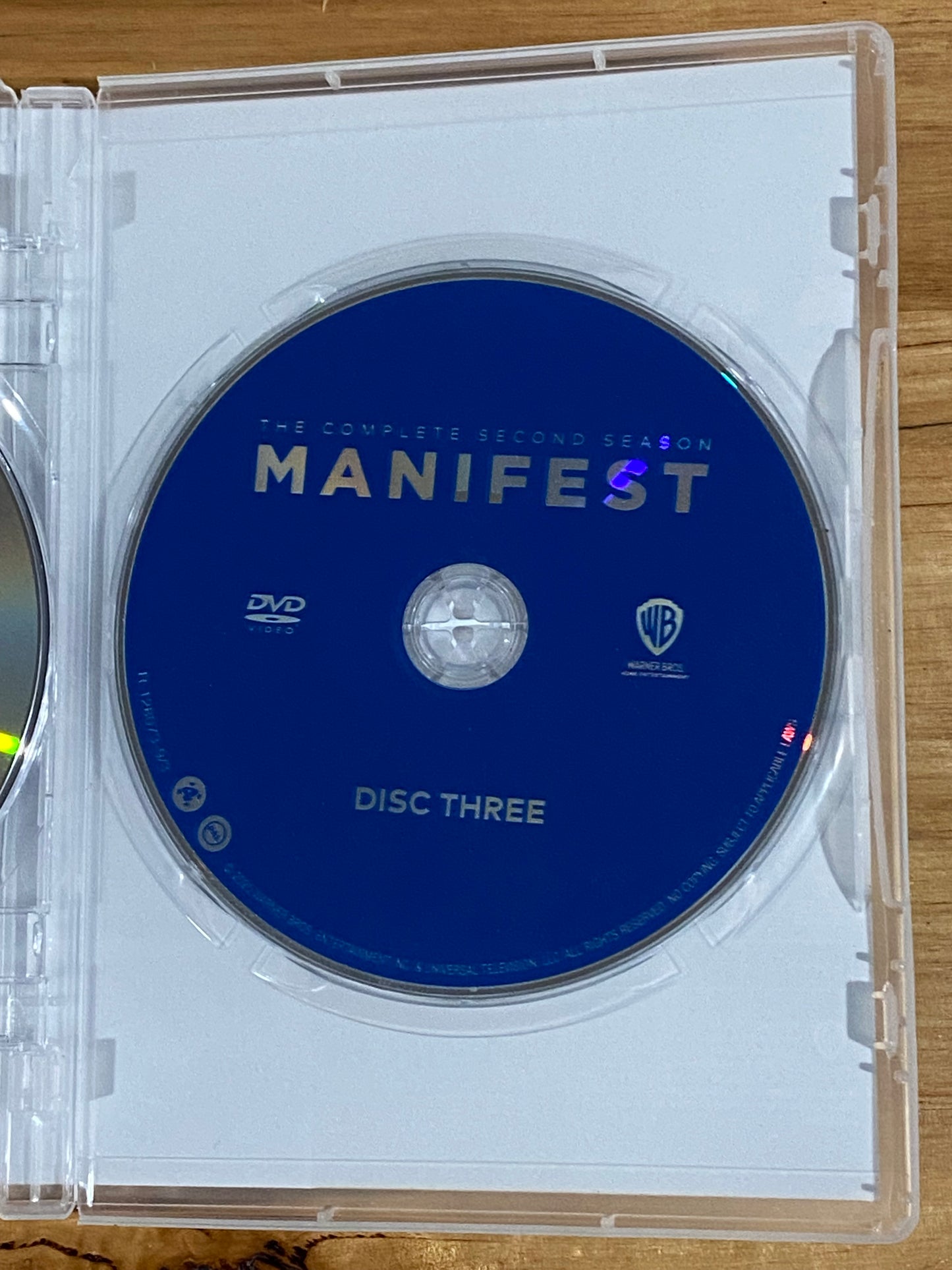 Manifest Complete Second Season DVD 3-Disc PAL 4 VGC