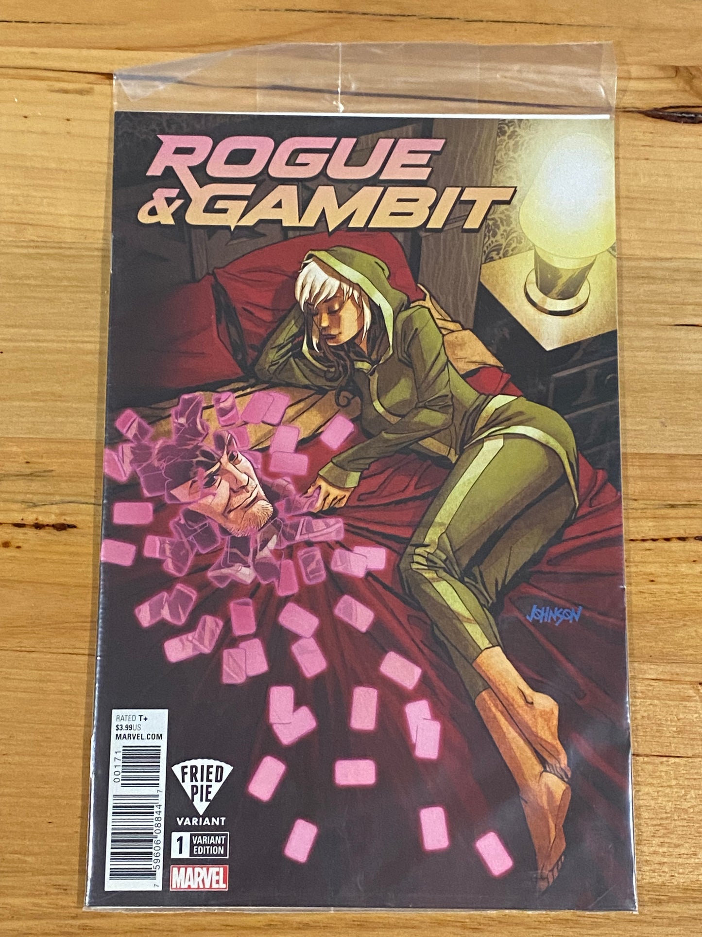 ROGUE AND GAMBIT (2018) #1 FRIED PIE VARIANT