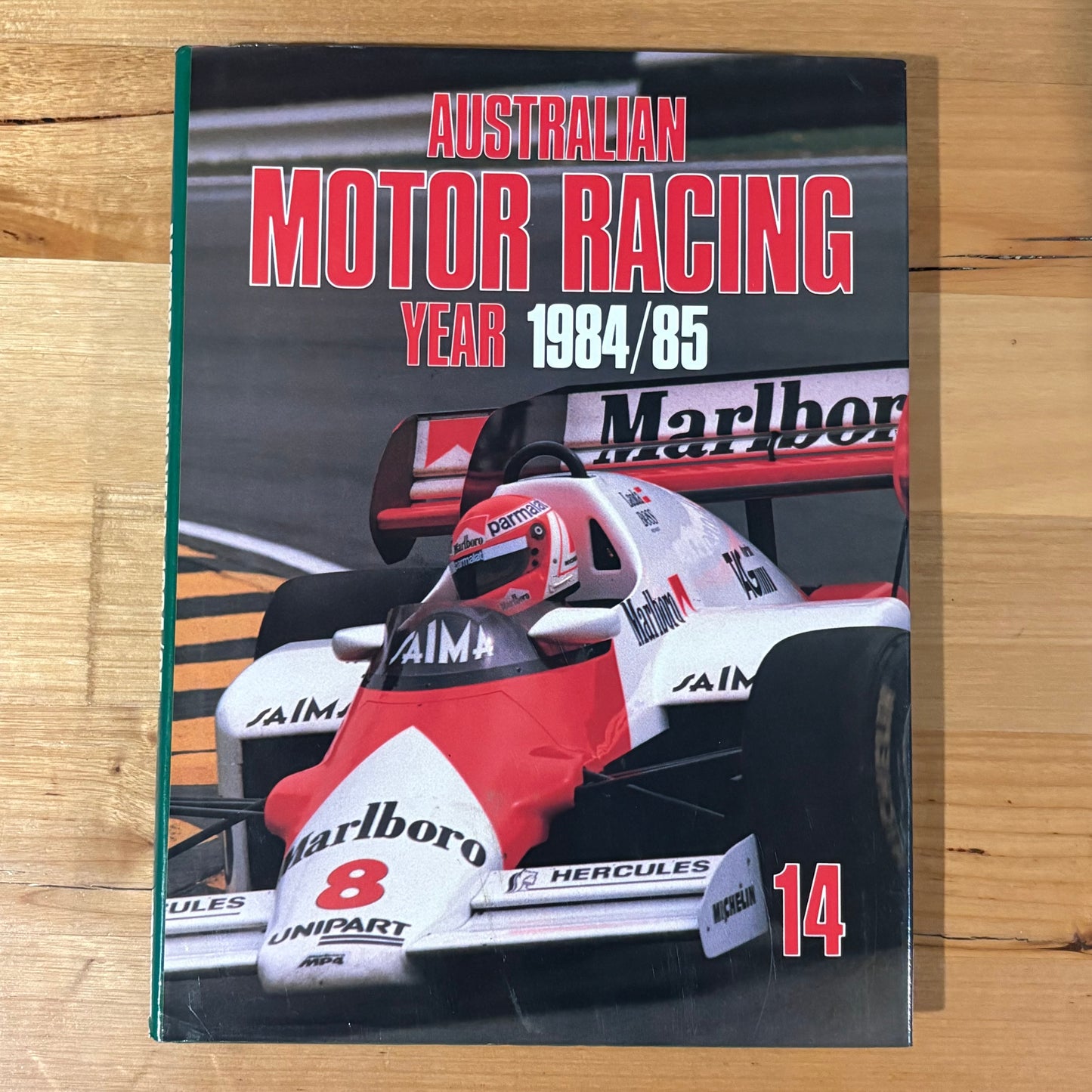 Australian Motor Racing Year 14 1984/85 Hardcover GD