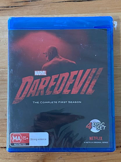 Daredevil Blu-Ray Netflix Complete 1st & 2nd Seasons Region B 4-Disc New Sealed