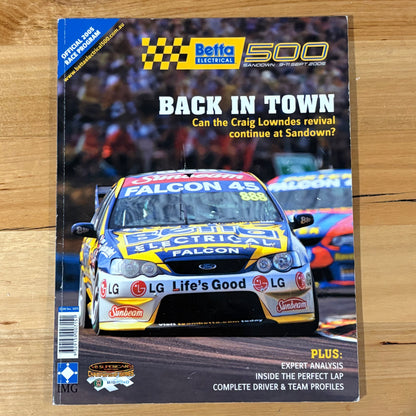 V8 Supercars Official Race Programs Bundle of 3 2001-2005 GD