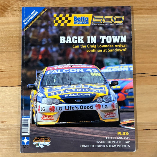 V8 Supercars Official Race Programs Bundle of 3 2001-2005 GD