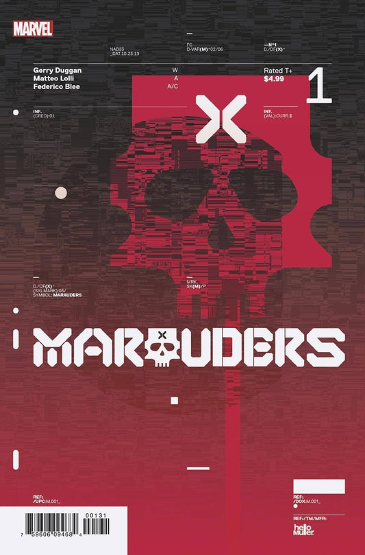 MARAUDERS (2019) #1 MULLER DESIGN VARIANT