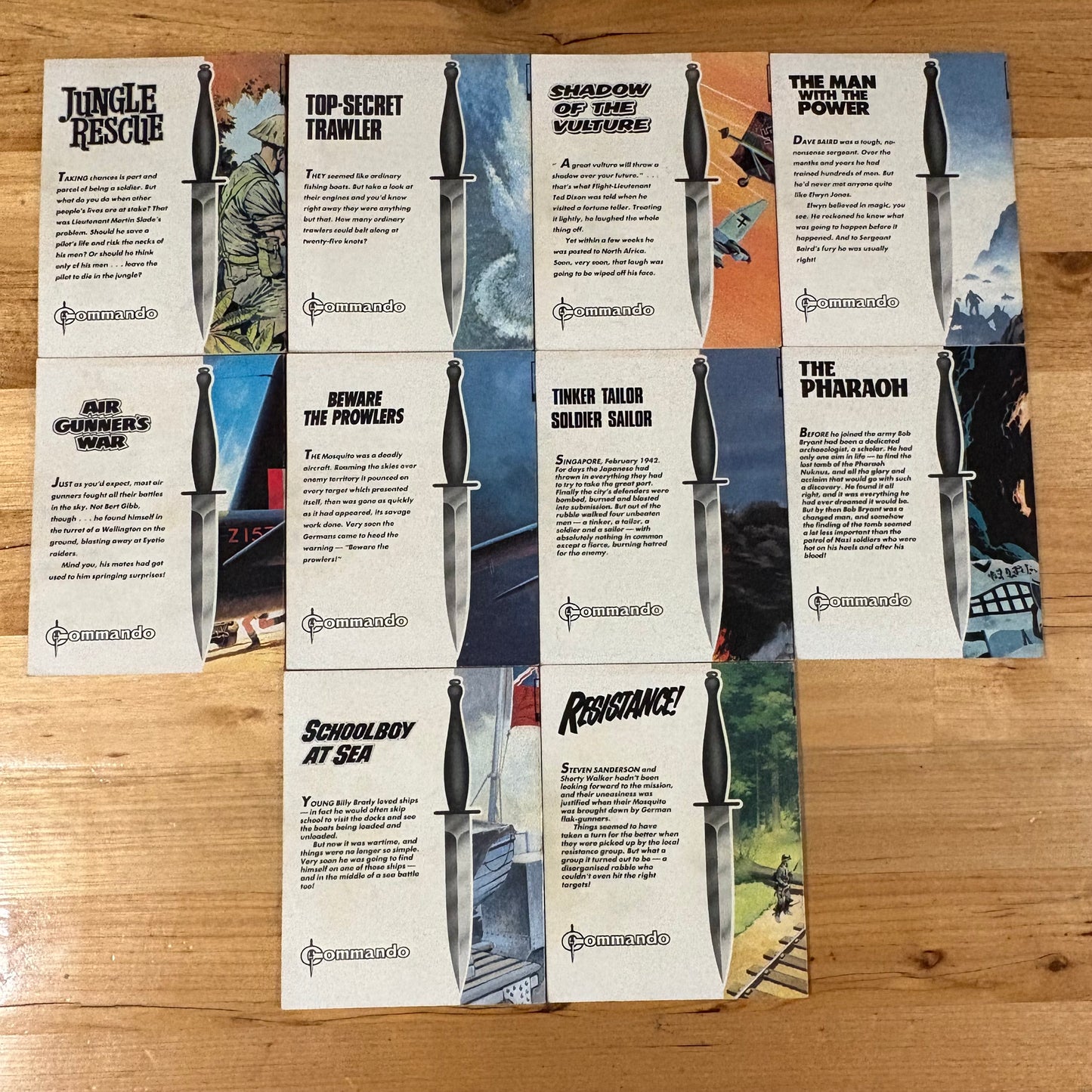 Commando War Comics 1981-1990 Complete Set DC Thomson GD