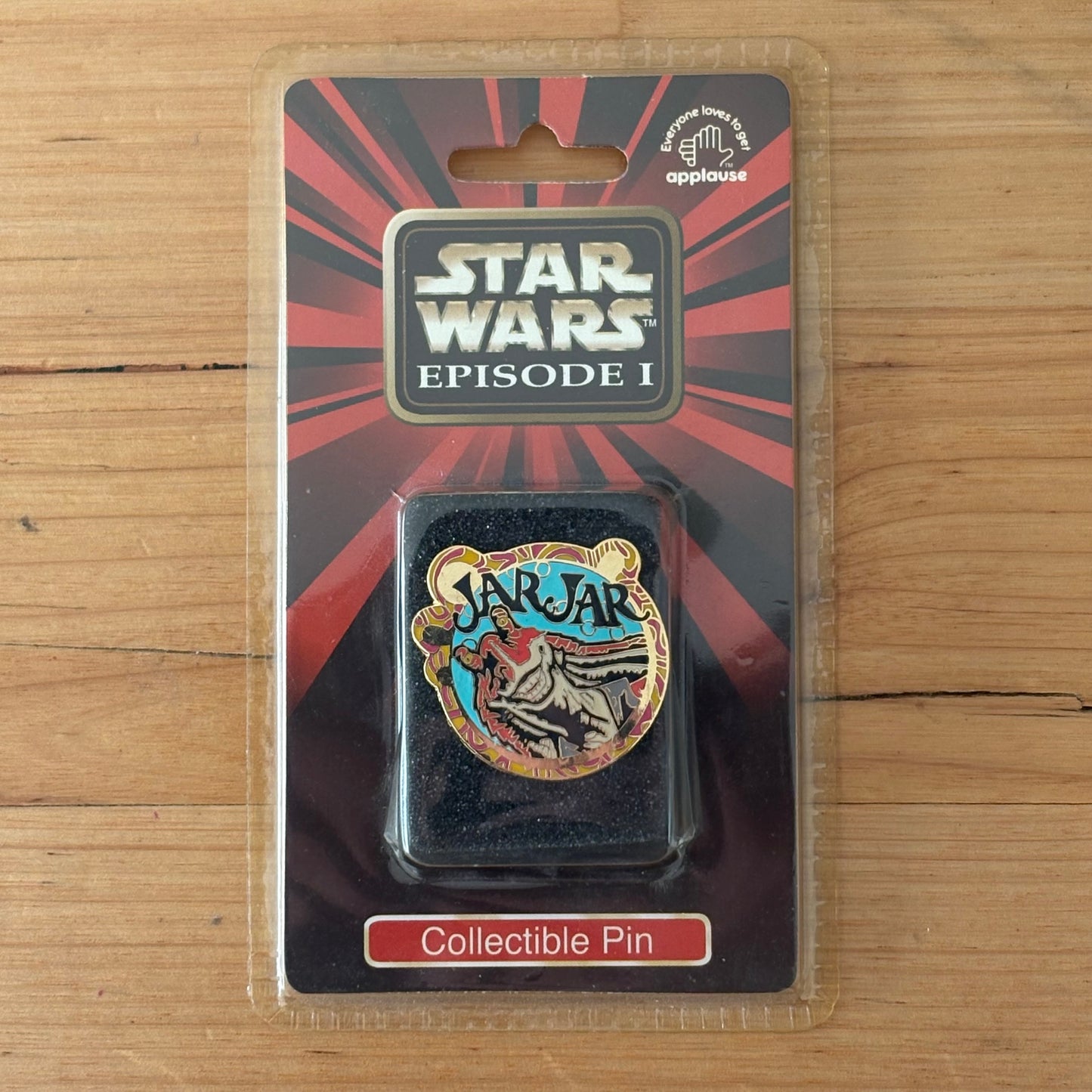 Star Wars Episode 1 Collectible Pins x 4 Vintage Sealed