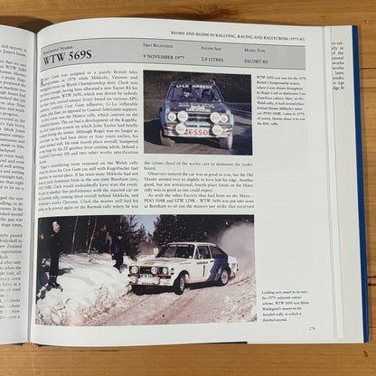 Works Escorts in Detail by Graham Robson Ford's Real Wheel Drive Escorts Hardcover 2012 GD