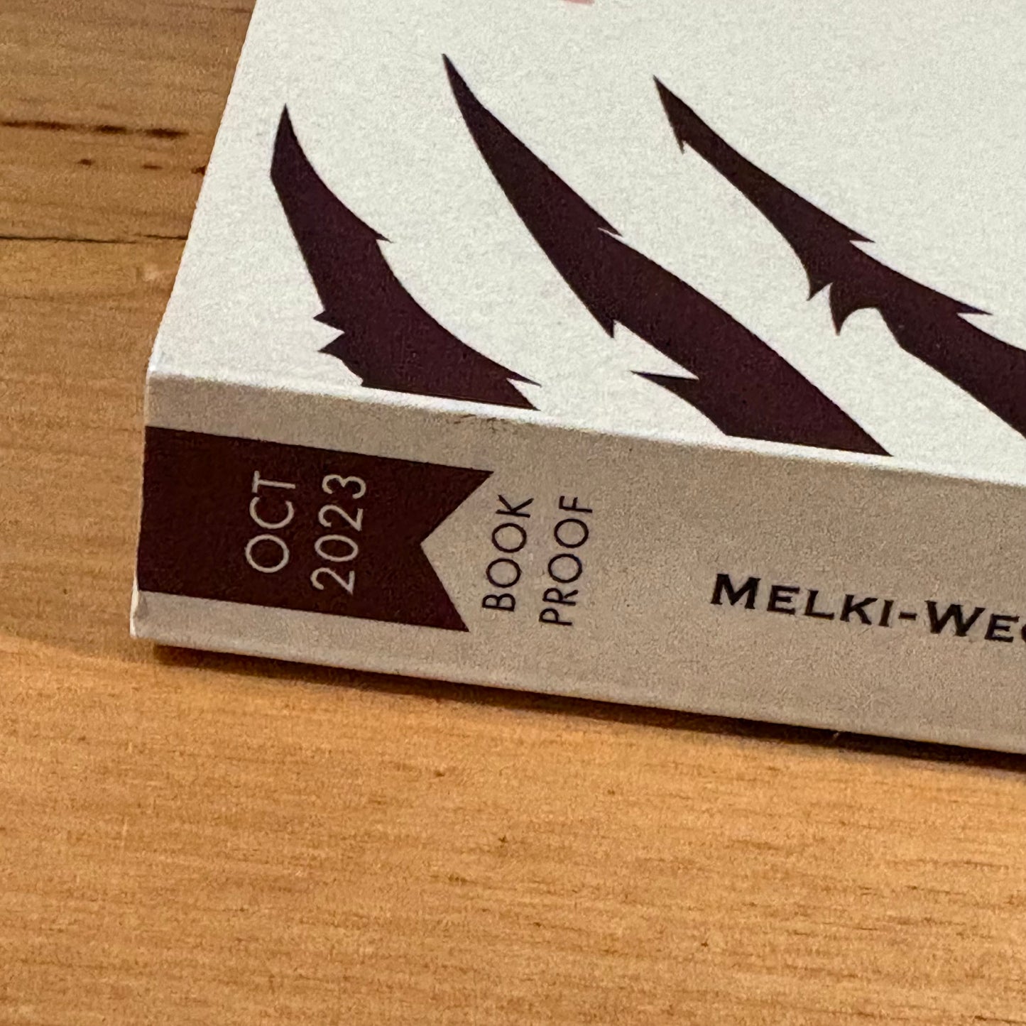 Deadland Trapped by Skye Melki-Wagner Proof Copy Paperback 2023 GD