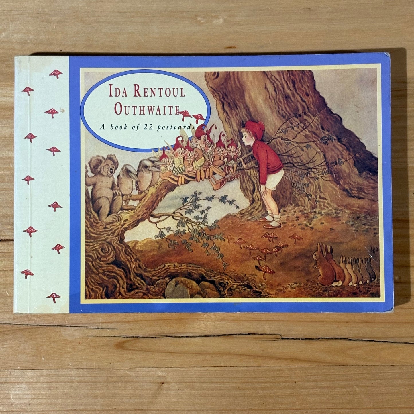 Fairy Postcard Book by Ida Rentoul Outhwaite Vintage GD