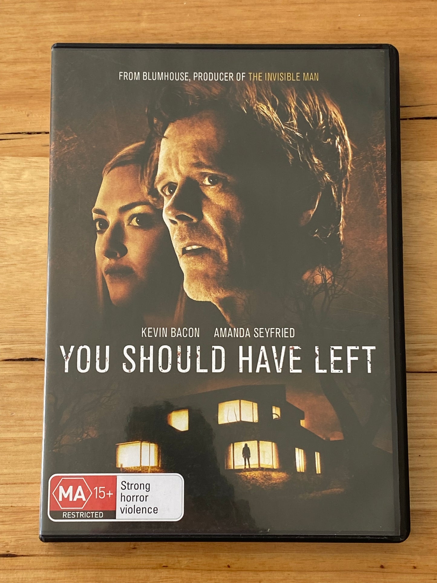 You Should Have Left DVD Kevin Bacon Horror PAL 4 VGC