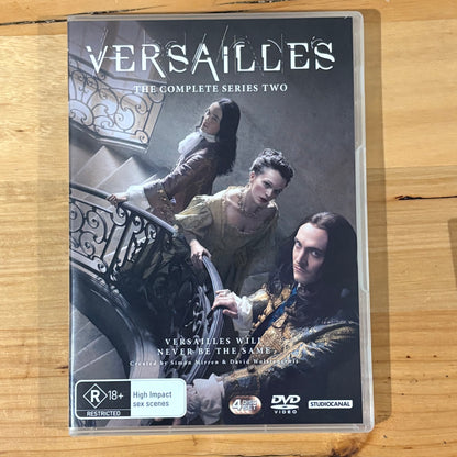Versailles Season 1-3 DVD Complete Set StudioCanal Historical Drama PAL 2,4 VGC