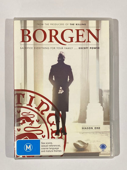 Borgen: The Complete First & Second Season DVD Danish Drama PAL 4 VGC