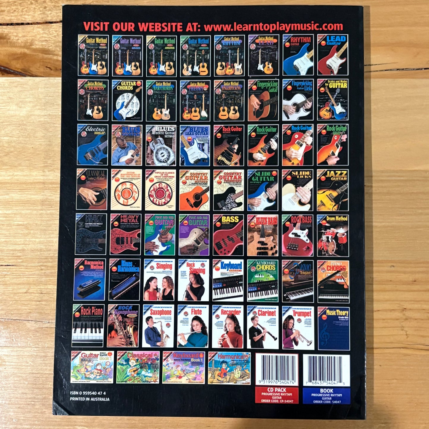 Progressive Rhythm Guitar Gary Turner Brenton White Paperback With CD GD