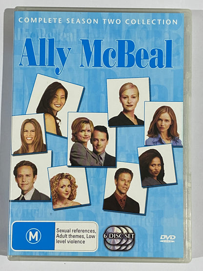 Ally McBeal DVD Complete Set Seasons 1 to 5 30-Disc Set PAL 4 VGC