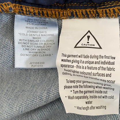 Johnny Bigg Men’s Blue Jeans SZ 52-inch Waist Draw String New Without Tags