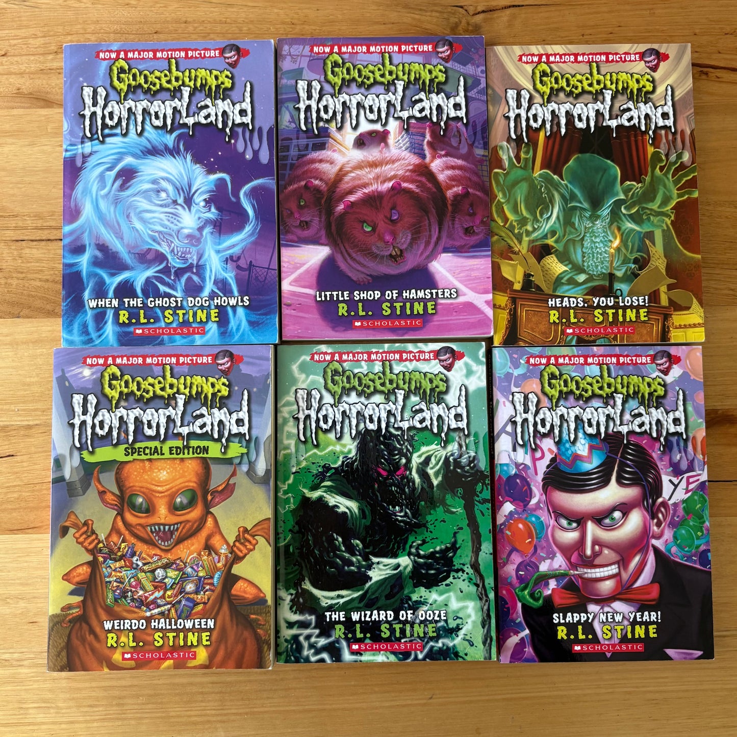 Goosebumps Horrorland Paperbacks R.L. Stine 1-19 Complete Run GD
